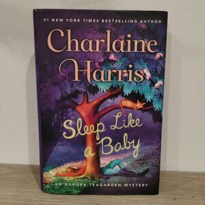 1st Print Charlaine Harris Sleep Like a Baby 1st Ed Hardcover Book